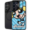 Cartoon Network Powerpuff Girls Bubbles Blue Hearts Galaxy S25 Kickstand Case